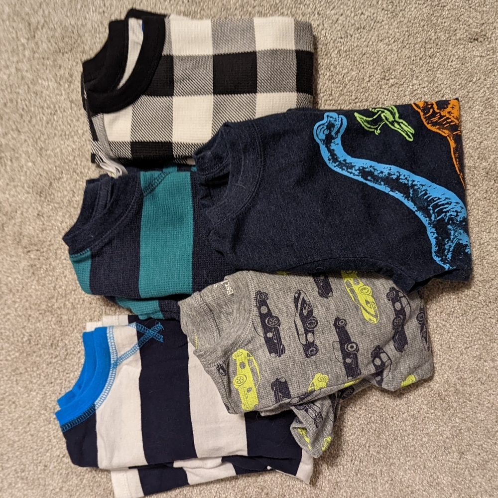 Lot of 5 Boys long sleeve Tshirts